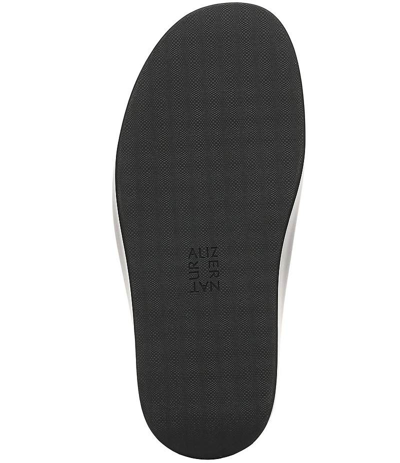 Naturalizer So-Fly Leather Banded Platform Slide Sandals