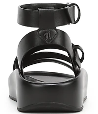 Naturalizer So-Sweet Leather Strappy Platform Sandals