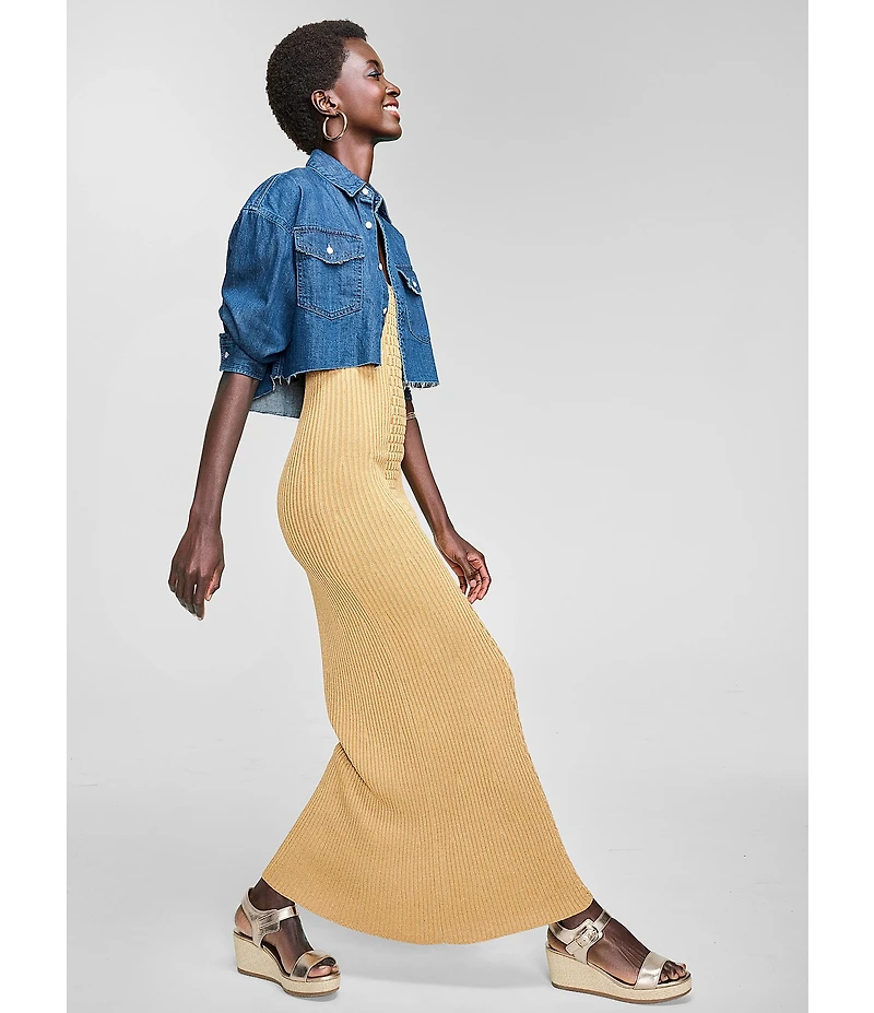 Naturalizer Stella Leather Anke Wrap Sandal Platform Espadrille Wedges