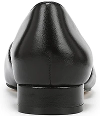 Naturalizer Sydney Leather Cutout Pointed Toe Dress Flats