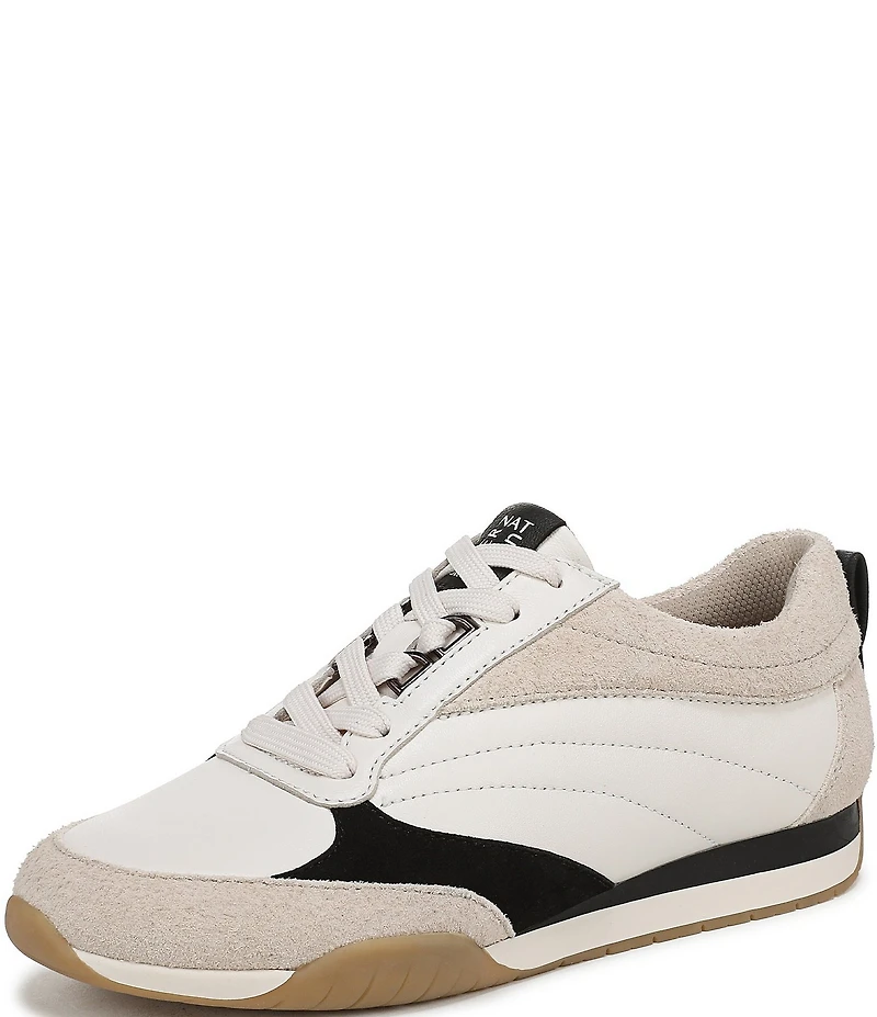 Naturalizer Tao Leather Suede Sneakers