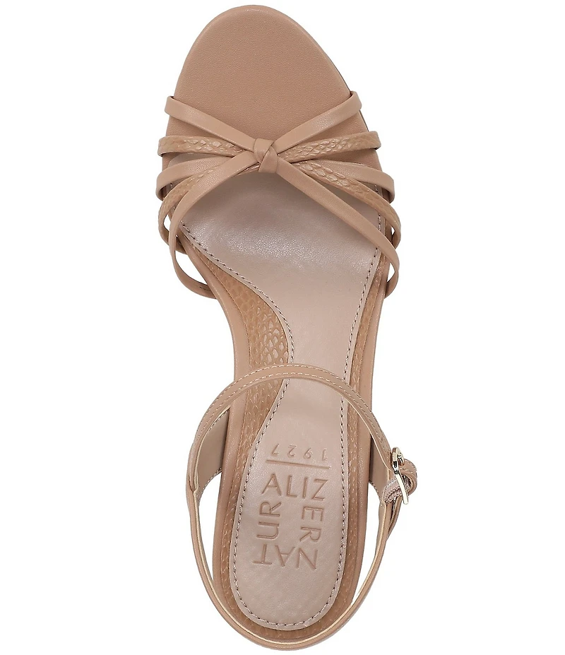 Naturalizer Tawny Knotted Strappy Dress Sandals