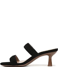 Naturalizer Terra Suede Braided Detailing Slip On Dress Sandals
