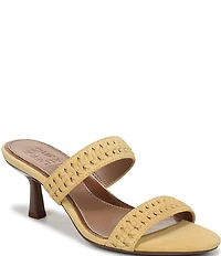 Naturalizer Terra Suede Braided Detailing Slip On Dress Sandals
