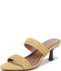 Naturalizer Terra Suede Braided Detailing Slip On Dress Sandals