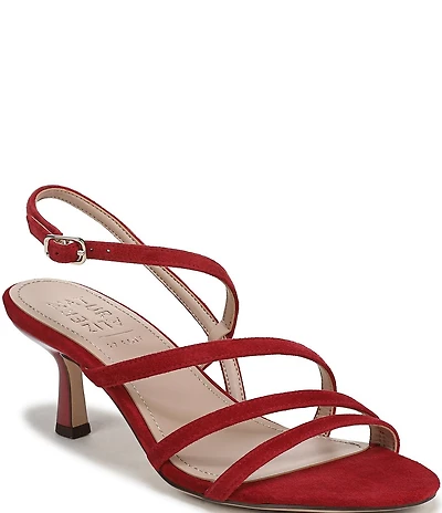 Naturalizer Tiffi Strappy Suede Dress Sandals