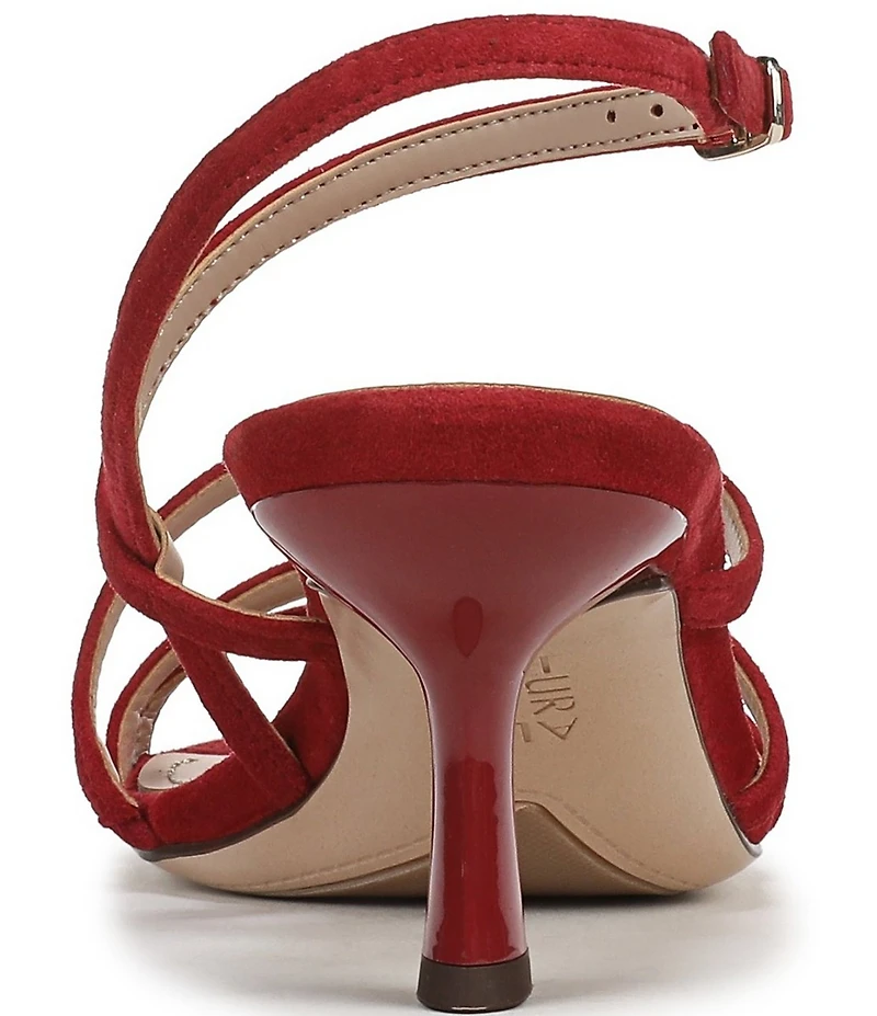 Naturalizer Tiffi Strappy Suede Dress Sandals