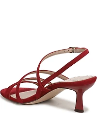 Naturalizer Tiffi Strappy Suede Dress Sandals