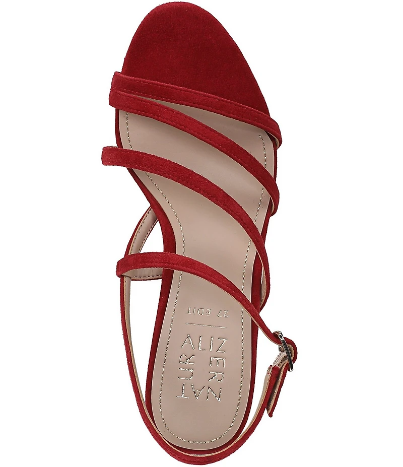 Naturalizer Tiffi Strappy Suede Dress Sandals