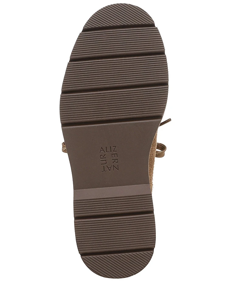 Naturalizer Tisha Lace Up Lug Sole Platform Oxfords