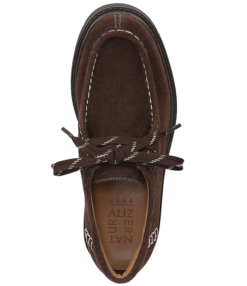 Naturalizer Tisha Lace Up Lug Sole Platform Oxfords