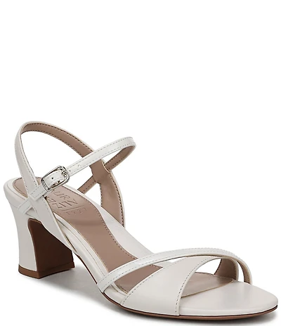 Naturalizer Trey Leather Ankle Wrap Dress Sandals