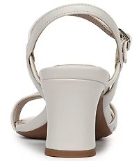 Naturalizer Trey Leather Ankle Wrap Dress Sandals