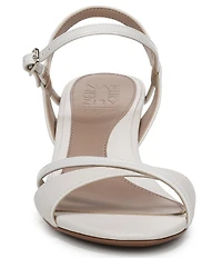 Naturalizer Trey Leather Ankle Wrap Dress Sandals