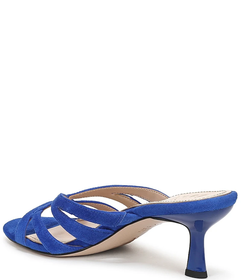 Naturalizer Tuesday Suede Strappy Dress Slide Sandals