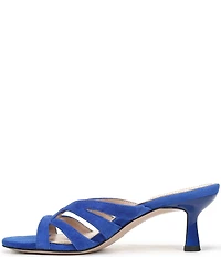 Naturalizer Tuesday Suede Strappy Dress Slide Sandals