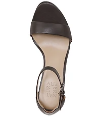 Naturalizer Vera Leather Ankle Strap Dress Sandals