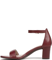 Naturalizer Vera Leather Ankle Strap Dress Sandals