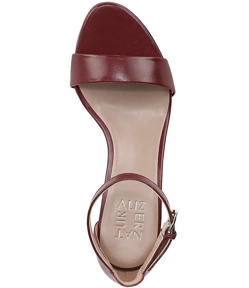 Naturalizer Vera Leather Ankle Strap Dress Sandals