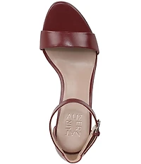 Naturalizer Vera Leather Ankle Strap Dress Sandals