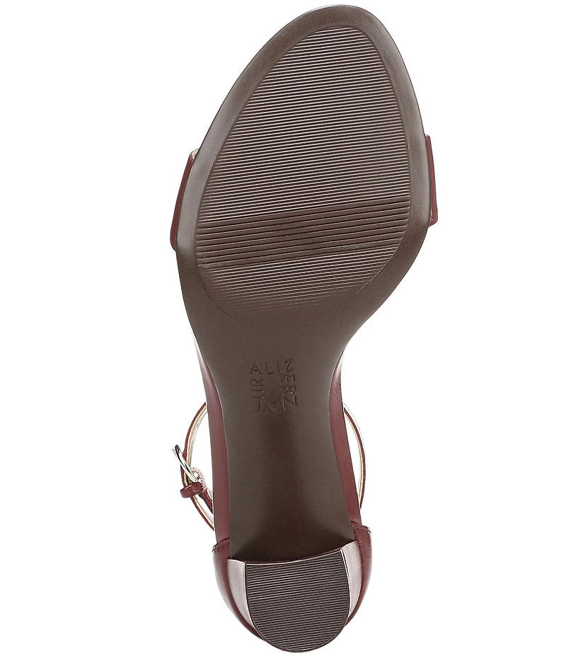 Naturalizer Vera Leather Ankle Strap Dress Sandals