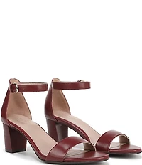 Naturalizer Vera Leather Ankle Strap Dress Sandals