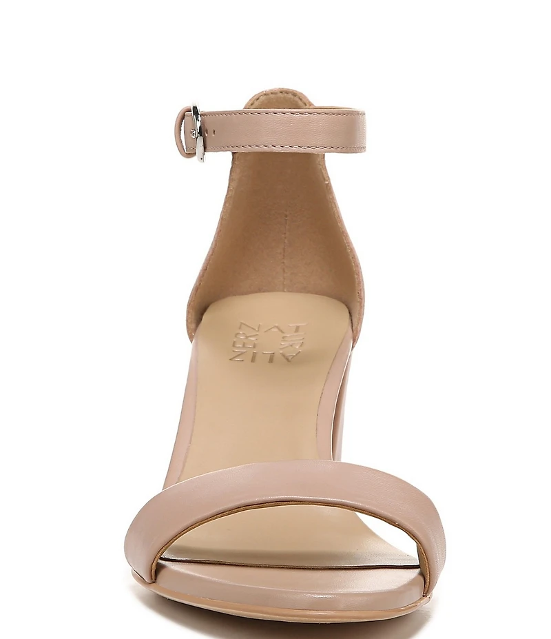 Naturalizer Vera Leather Ankle Strap Dress Sandals