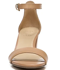 Naturalizer Vera Leather Ankle Strap Dress Sandals