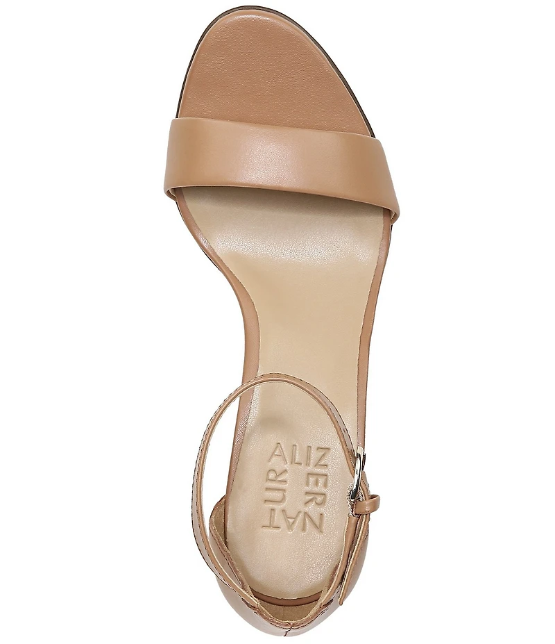 Naturalizer Vera Leather Ankle Strap Dress Sandals