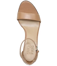 Naturalizer Vera Leather Ankle Strap Dress Sandals