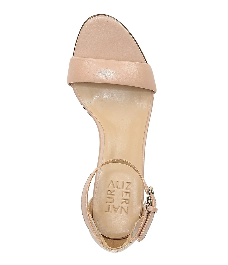 Naturalizer Vera Leather Ankle Strap Dress Sandals