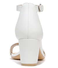 Naturalizer Vera Leather Ankle Strap Dress Sandals