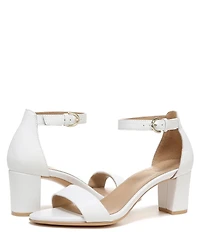 Naturalizer Vera Leather Ankle Strap Dress Sandals