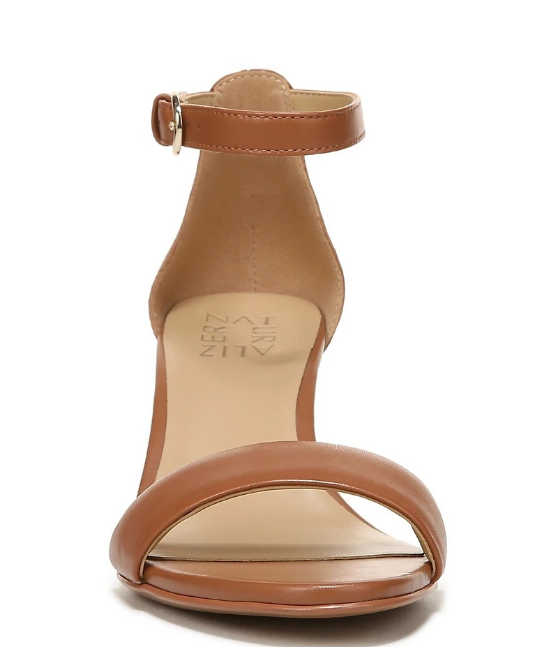 Naturalizer Vera Leather Ankle Strap Dress Sandals