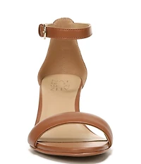 Naturalizer Vera Leather Ankle Strap Dress Sandals