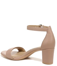 Naturalizer Vera Leather Ankle Strap Dress Sandals