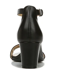 Naturalizer Vera Leather Ankle Strap Dress Sandals