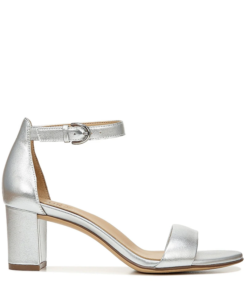 Naturalizer Vera Metallic Leather Dress Sandals