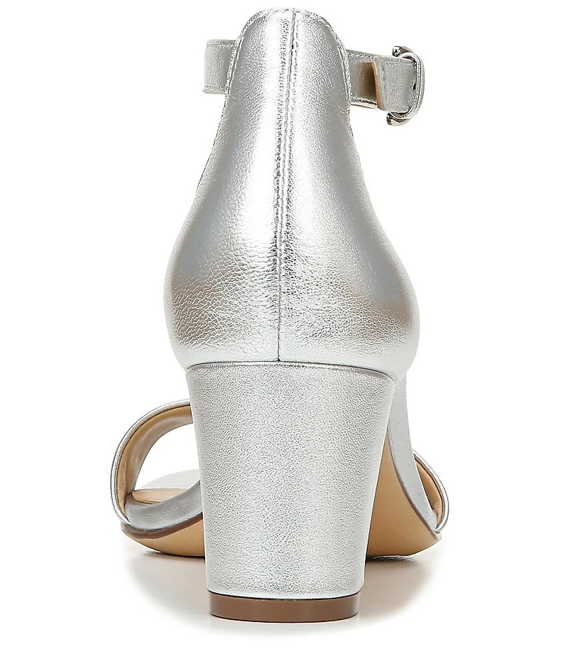 Naturalizer Vera Metallic Leather Dress Sandals