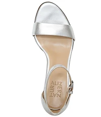 Naturalizer Vera Metallic Leather Dress Sandals