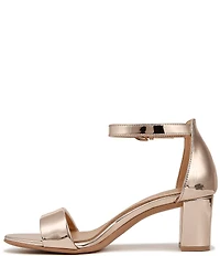 Naturalizer Vera Metallic Leather Dress Sandals