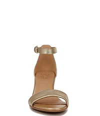 Naturalizer Vera Metallic Leather Dress Sandals