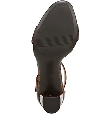 Naturalizer Vera Patent Leopard Print Dress Sandals