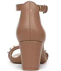 Naturalizer Vera Sequin Ankle Wrap Dress Sandals