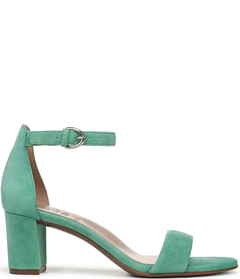 Naturalizer Vera Suede Ankle Wrap Dress Sandals