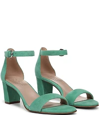 Naturalizer Vera Suede Ankle Wrap Dress Sandals