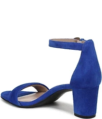 Naturalizer Vera Suede Ankle Wrap Dress Sandals