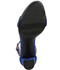 Naturalizer Vera Suede Ankle Wrap Dress Sandals