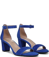 Naturalizer Vera Suede Ankle Wrap Dress Sandals