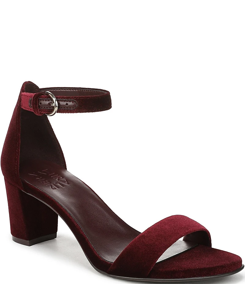 Naturalizer Vera Velvet Dress Sandals